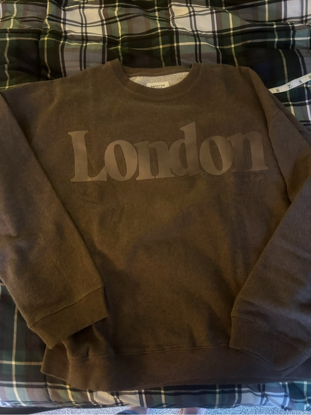 American Eagle Outfitters Brown "London" Crewneck Sweatshirt  NWT